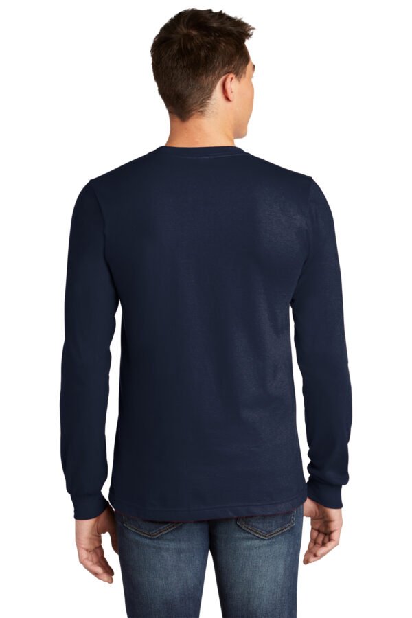 2007 navy2 American Apparel ® Fine Jersey Unisex Long Sleeve T-Shirt