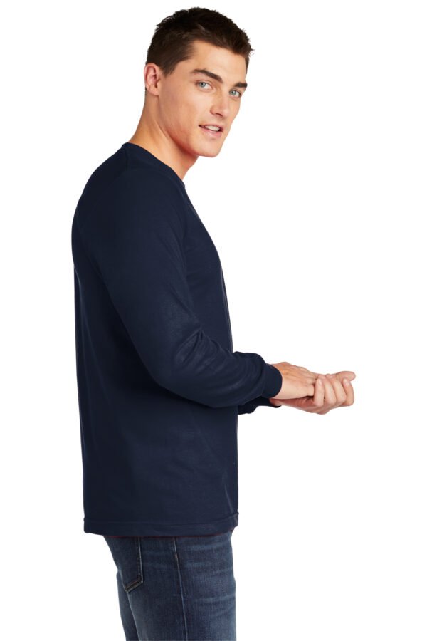 2007 navy3 American Apparel ® Fine Jersey Unisex Long Sleeve T-Shirt