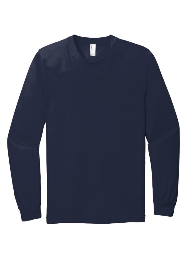 2007 navy4 American Apparel ® Fine Jersey Unisex Long Sleeve T-Shirt