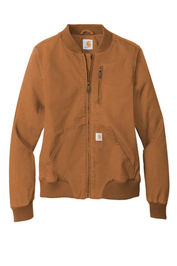 23286-CarharttBr-5-CT102524CarharttBrFlatFront-1200W Carhartt® Women’s Rugged Flex® Crawford Jacket