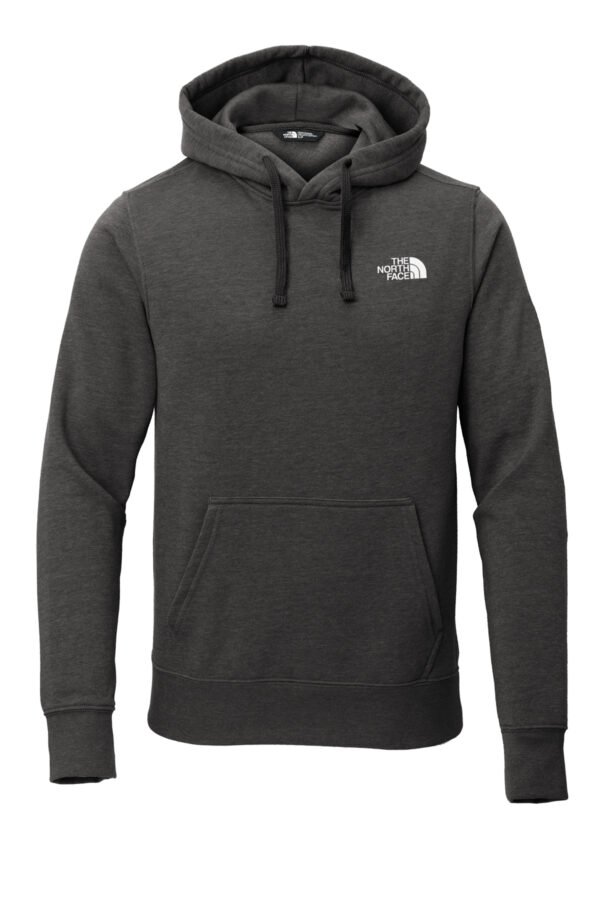 25876-TNFBlkHthr-1-NF0A7V9BTNFBlkHthrFormFront1-1200W The North Face® Chest Logo Pullover Hoodie