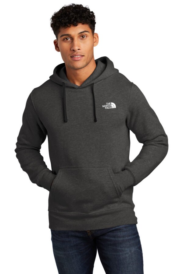 25876-TNFBlkHthr-1-NF0A7V9BTNFBlkHthrModelFront-1200W The North Face® Chest Logo Pullover Hoodie