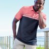TravisMathew Sunset Blocked Polo