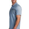 28079-opal-2-TM1MY402BlackModelBack-1200W3 TravisMathew Coastal Chest Stripe Polo