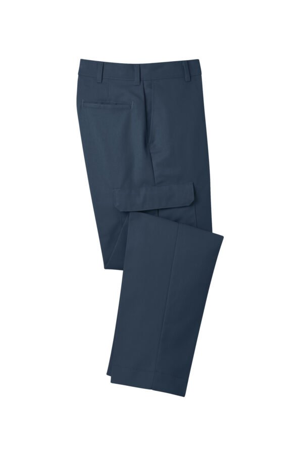 5741-Navy-5-PT88NavyFlatFront-1200W Red Kap® Industrial Cargo Pant