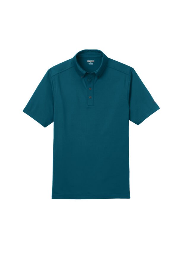 6024-TealThrottle-5-OG122TealThrottleFlatFront-1200W OGIO® Gauge Polo
