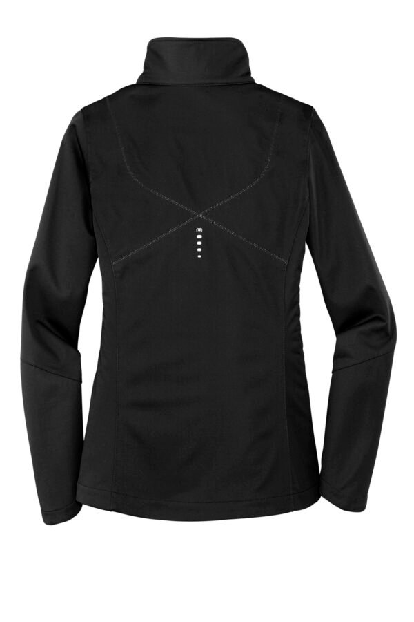6578-Blacktop-6-LOE720BlacktopFlatBack-1200W OGIO® Women's Crux Soft Shell