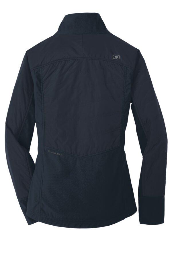 8312-PropelNavy-6-LOE722PropelNavyFlatBack1-1200W OGIO® Women's Brink Soft Shell