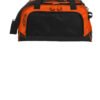 8413-HotOrangeBlk-1-411095HotOrangeBlkFlatFront-1200W OGIO® Breakaway Duffel
