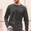 New Era® Heritage Blend Long Sleeve Crew Tee