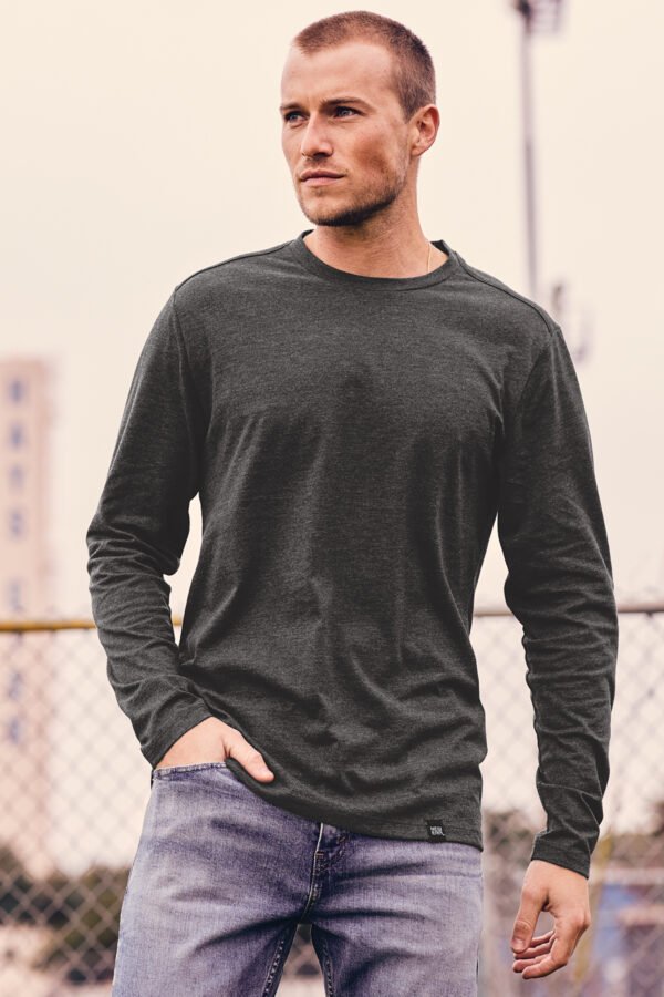 New Era® Heritage Blend Long Sleeve Crew Tee