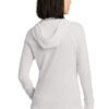 8559-White-2-LNEA122WhiteModelBack2-1200W New Era® Women's Sueded Cotton Blend Full-Zip Hoodie