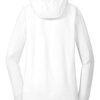 8559-White-6-LNEA122WhiteFlatBack-1200W New Era® Women's Sueded Cotton Blend Full-Zip Hoodie