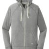 New Era® Sueded Cotton Blend Full-Zip Hoodie