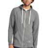 New Era® Sueded Cotton Blend Full-Zip Hoodie