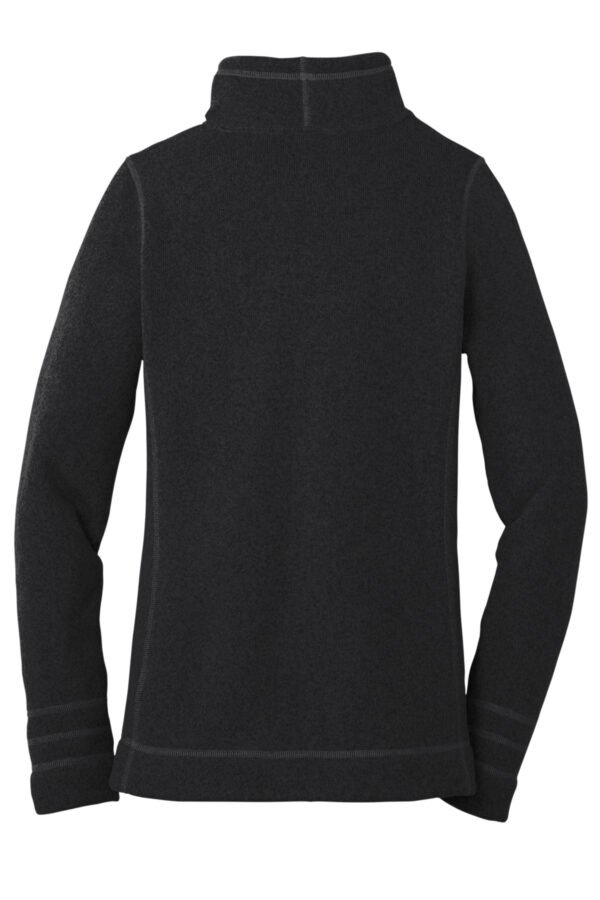 8665-TNFBlkHthr-6-NF0A3LH8TNFBlkHthrFlatBack4-1200W The North Face® Women's Sweater Fleece Jacket