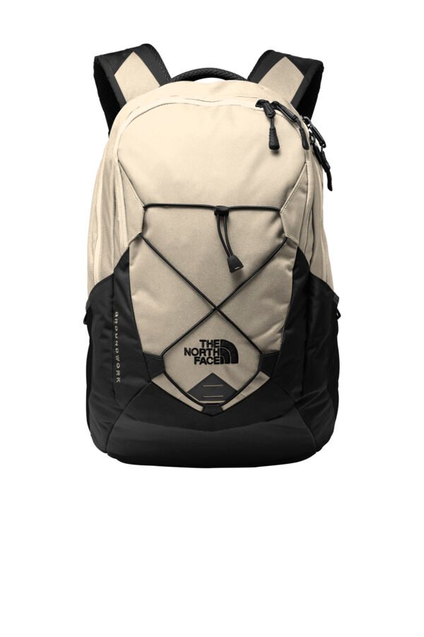 9164-RDIvDHTNFB-1-NF0A3KX6RDIvDHTNFBTNFblackFlatFront-1200W The North Face ® Groundwork Backpack