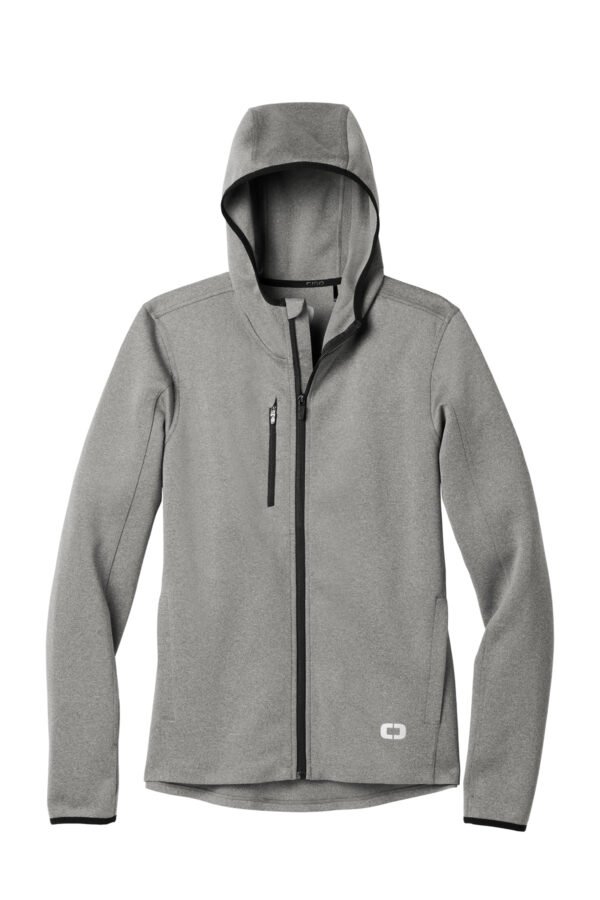 9534-HthrGrey-5-OE728HthrGreyFlatFront3-1200W OGIO ® Stealth Full-Zip Jacket