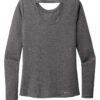 9833-GearGreyHthr-6-LOE340GearGreyHthrFlatBack-1200W OGIO ® Women's Force Long Sleeve Tee