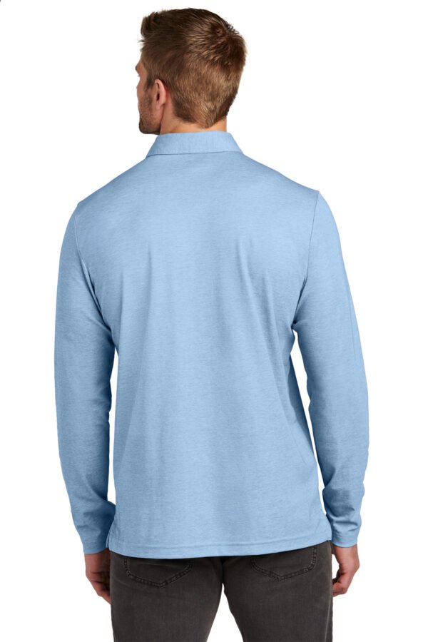 TravisMathew Oceanside Heather Long Sleeve Polo