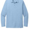 TravisMathew Oceanside Heather Long Sleeve Polo