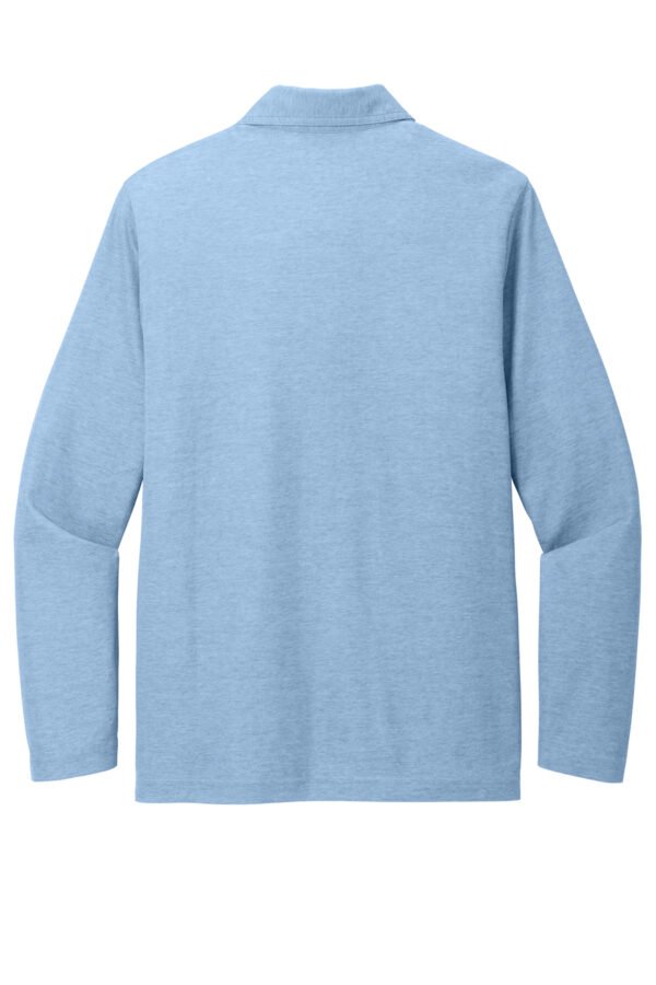 TravisMathew Oceanside Heather Long Sleeve Polo