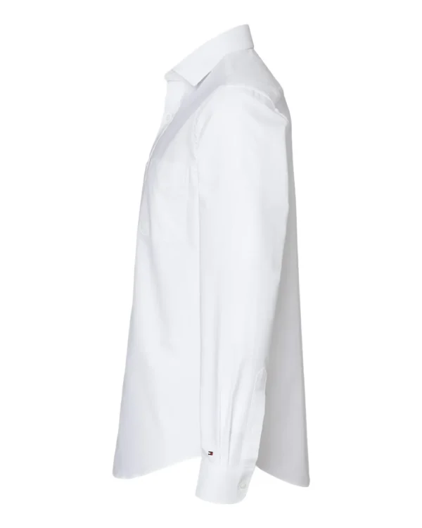 102907_d_fl Men's New England Cotton Oxford Shirt - 13TH106