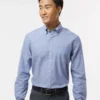 102917_omf_fl Men's Cotton-Linen Shirt - 13TH107