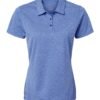 Women's Heathered Polo - A583