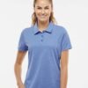 Women's Heathered Polo - A583