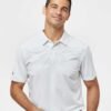 Camo Chest Print Polo - A585