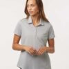 Women's Space Dyed Polo - A592
