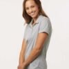 Women's Space Dyed Polo - A592