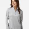 Women's Space Dyed Quarter-Zip Pullover - A594