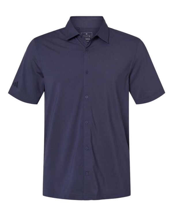 Button Down Short Sleeve Shirt - A595