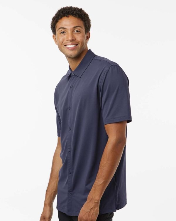 Button Down Short Sleeve Shirt - A595