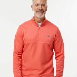 110357_omf_fl Ultimate365 Textured Quarter-Zip Pullover - A2001
