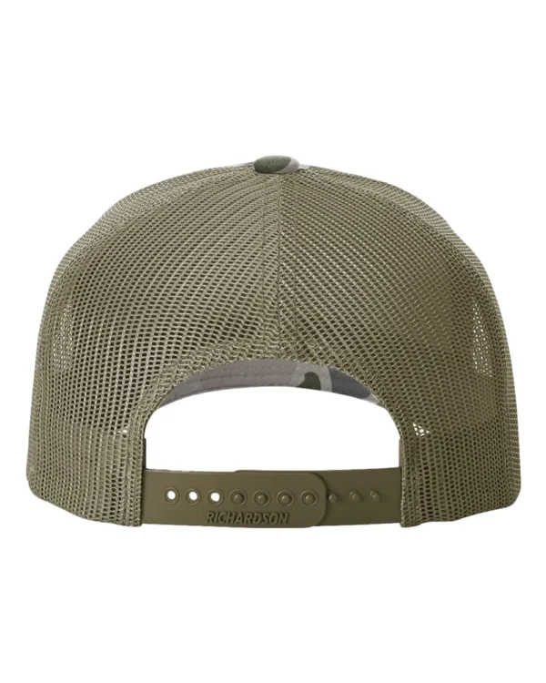 Five-Panel Printed Trucker Cap - 112PFP