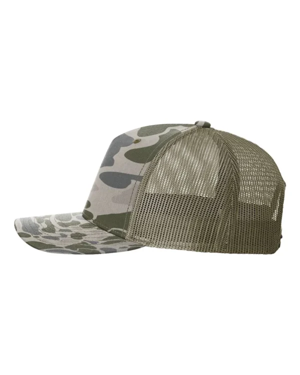 Five-Panel Printed Trucker Cap - 112PFP