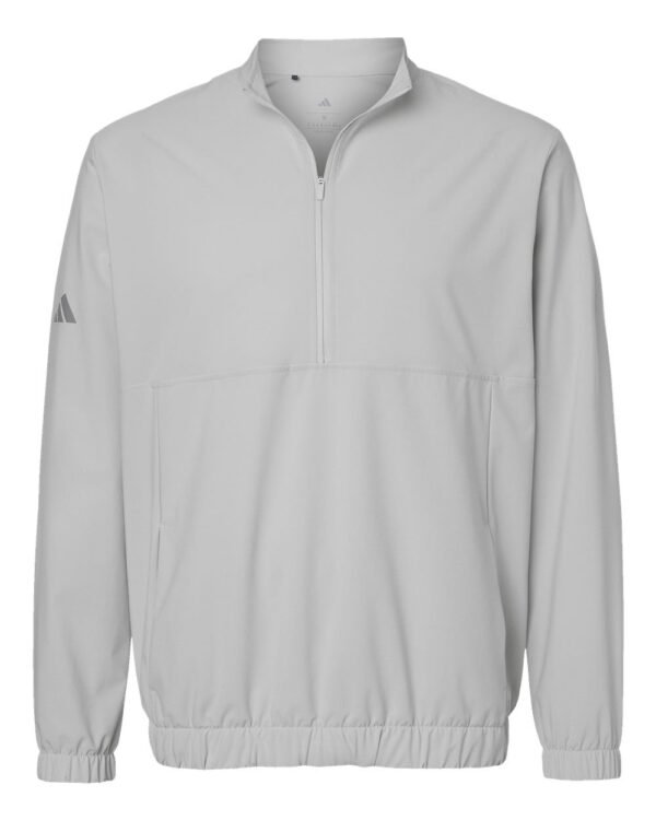 Woven Half-Zip Pullover - A705