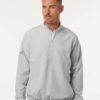 Woven Half-Zip Pullover - A705