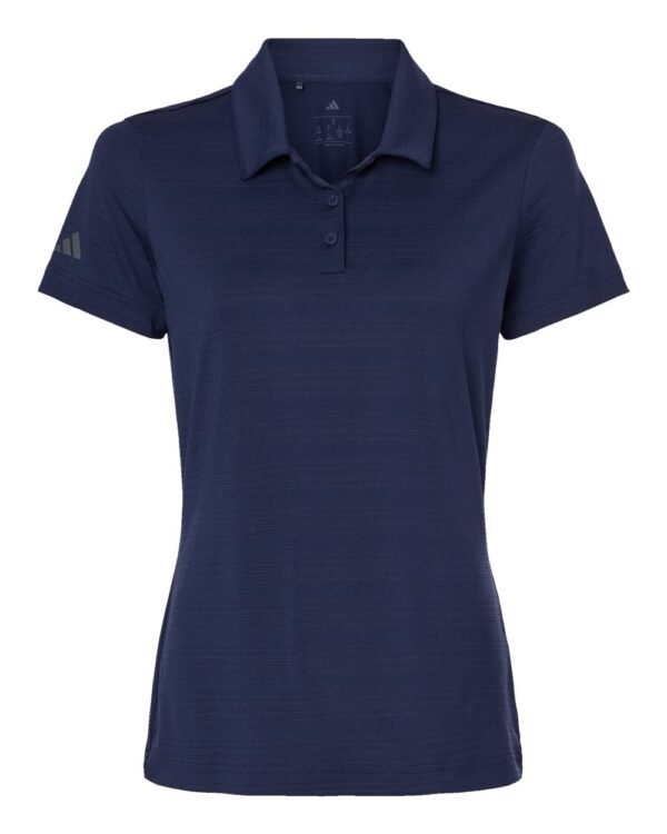 Women's Textured Stripe Polo - A707