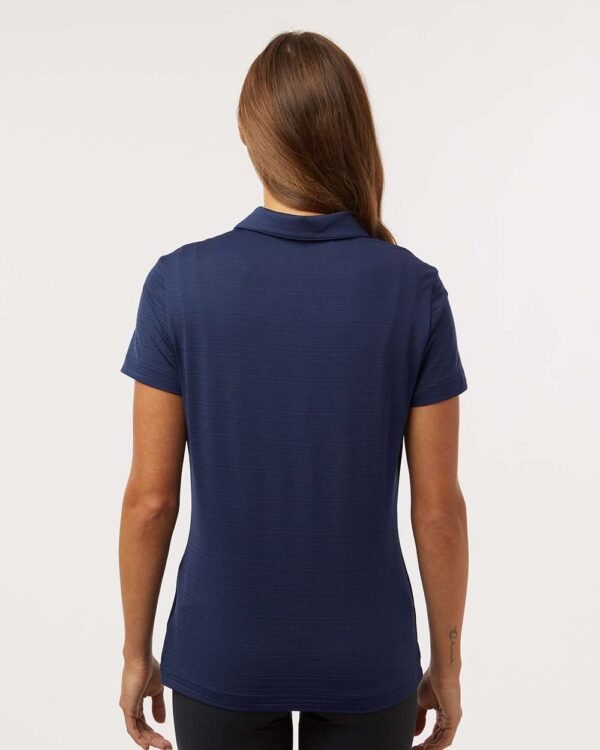 Women's Textured Stripe Polo - A707