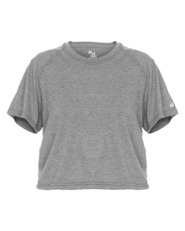 Women's Tri-Blend Crop T-Shirt - 4963