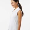 Women's Ottoman Sleeveless Polo - A1005