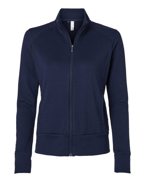 115703_f_fl Women's Ultimate Textured Full-Zip Jacket - A1007