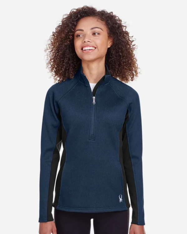 116380_omf_fl Women's Constant Half-Zip Sweater - S16562