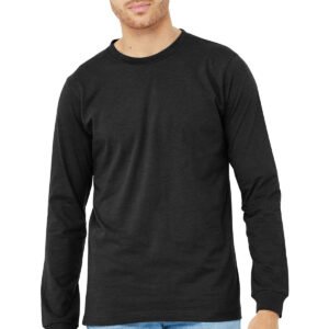 BELLA+CANVAS® Unisex Heather CVC Long Sleeve Tee