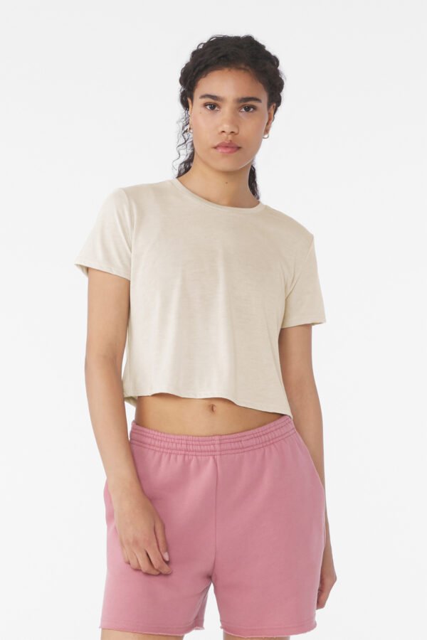 BELLA+CANVAS® Women’s Flowy Cropped Tee
