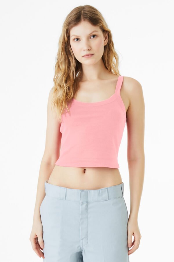 BELLA+CANVAS® Women’s Micro Rib Spaghetti Strap Tank